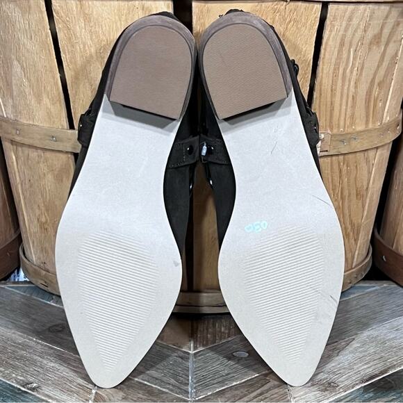 Carlos by Carlos Santana Pointer Harness Brown Faux Suede Zip Ankle Boot Women 8 - Picture 11 of 12